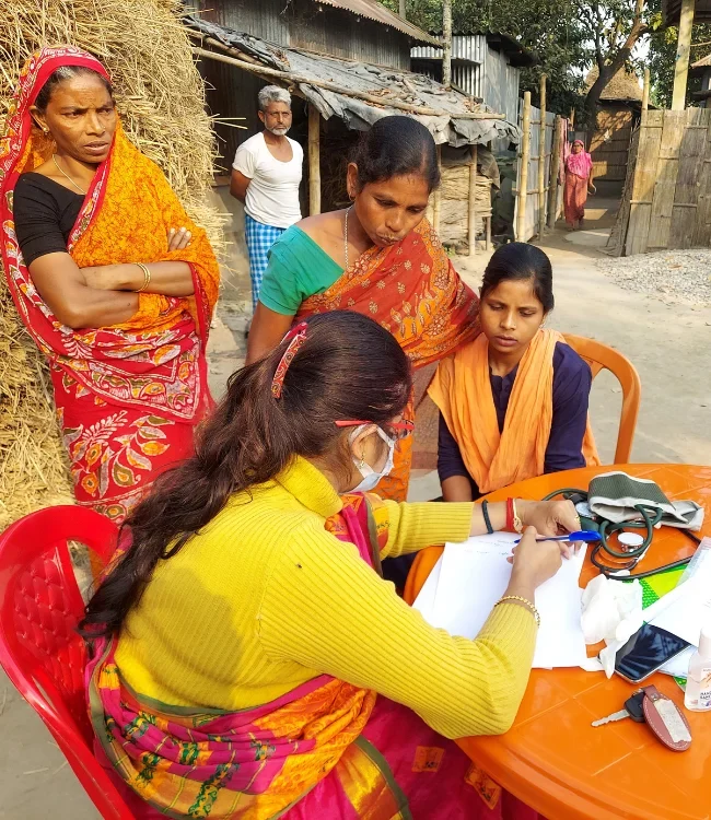 Chronic Medical Conditions Screening rural health care ngo